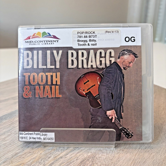 Tooth and Nail by Bragg, Billy (CD, 2013) - Picture 1 of 5